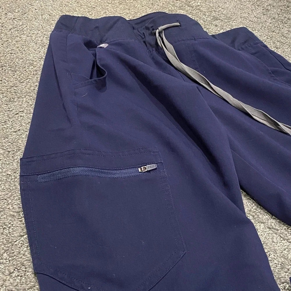 Figs Technical Collection Muoy Jogger Scrub Pants Navy 16298 - Picture 5 of 11